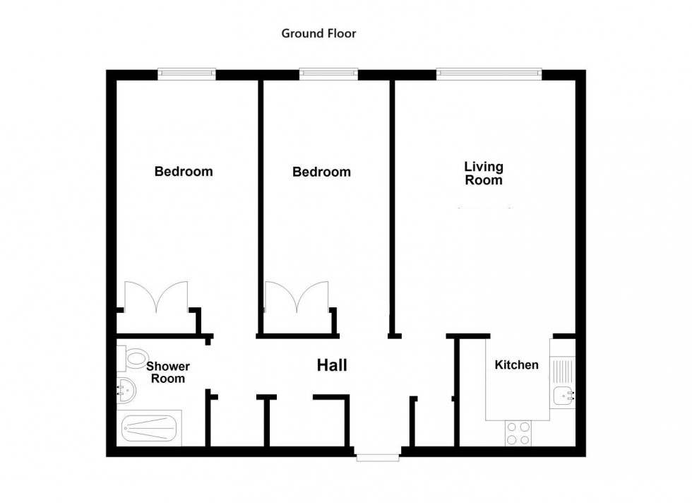 Floorplan for Marsham Street, Maidstone