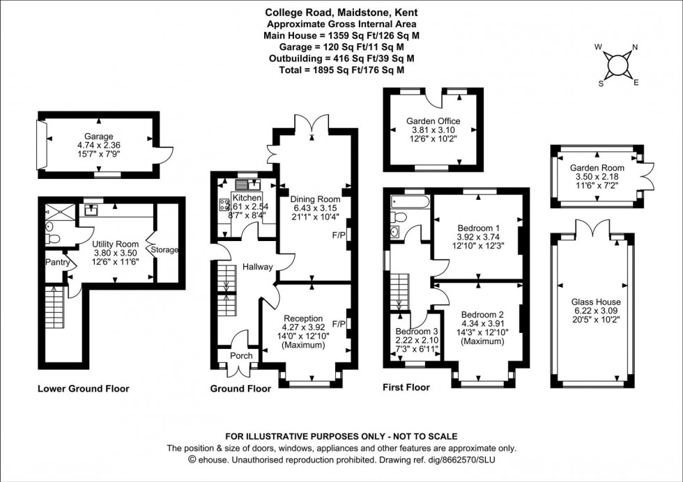 Floorplan for College Road, Maidstone