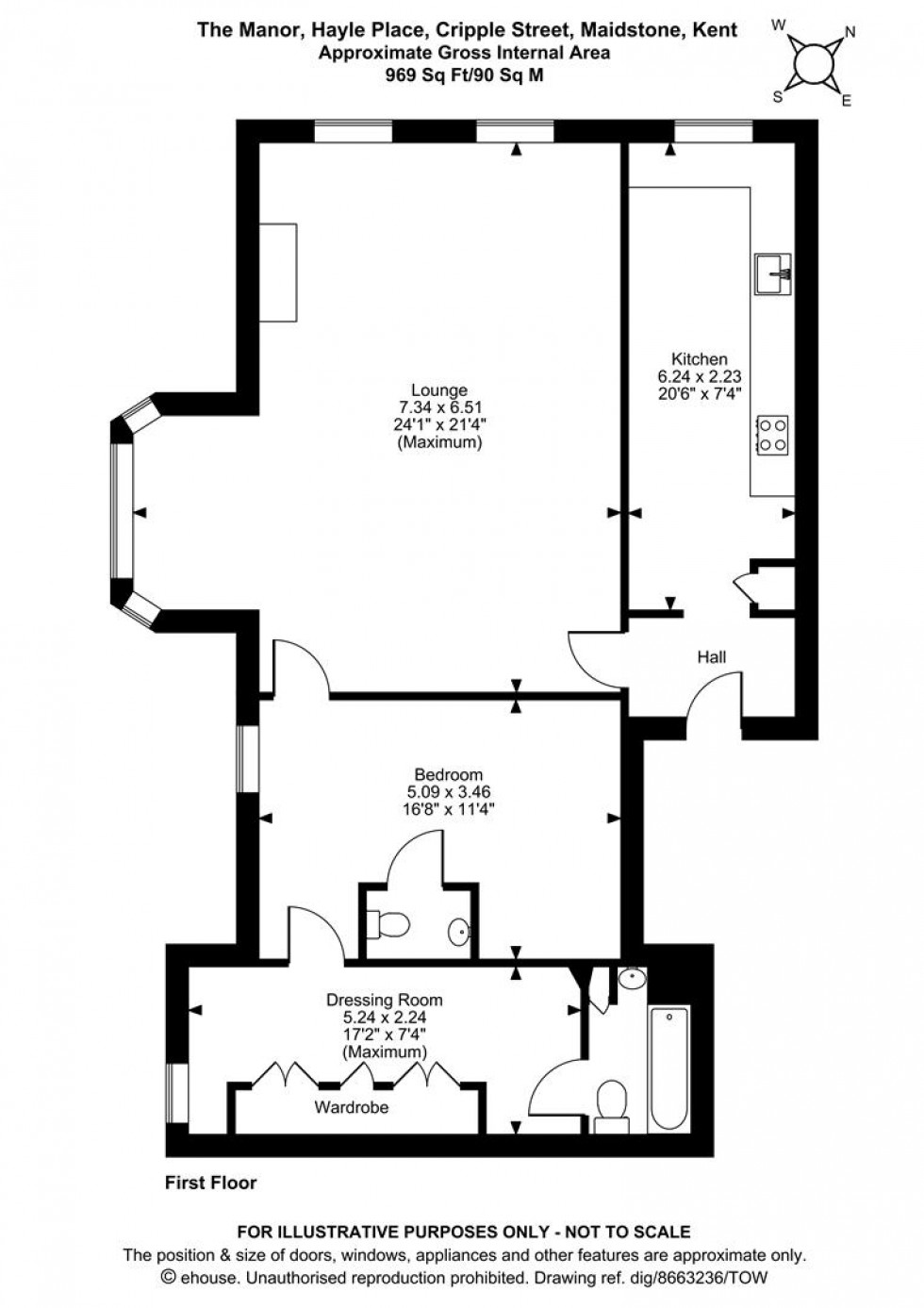 Floorplan for Cripple Street, Maidstone