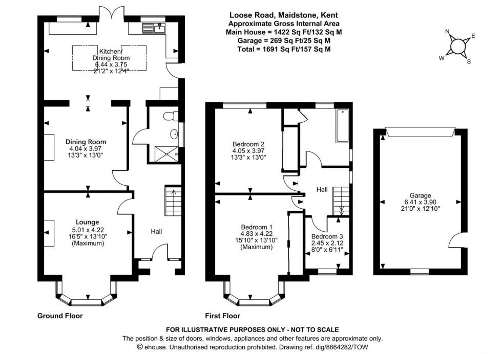 Floorplan for Loose Road, Maidstone