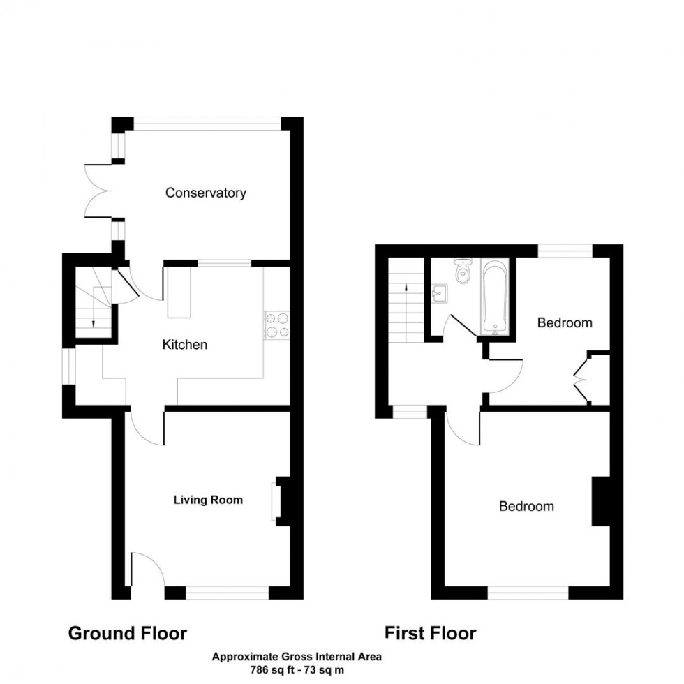Floorplan for Station Hill, East Farleigh, Maidstone