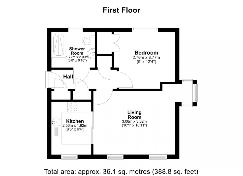 Floorplan for Union Street, Maidstone
