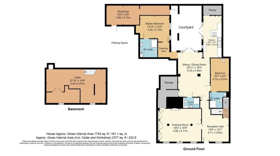 Floorplan for High Street, West Malling