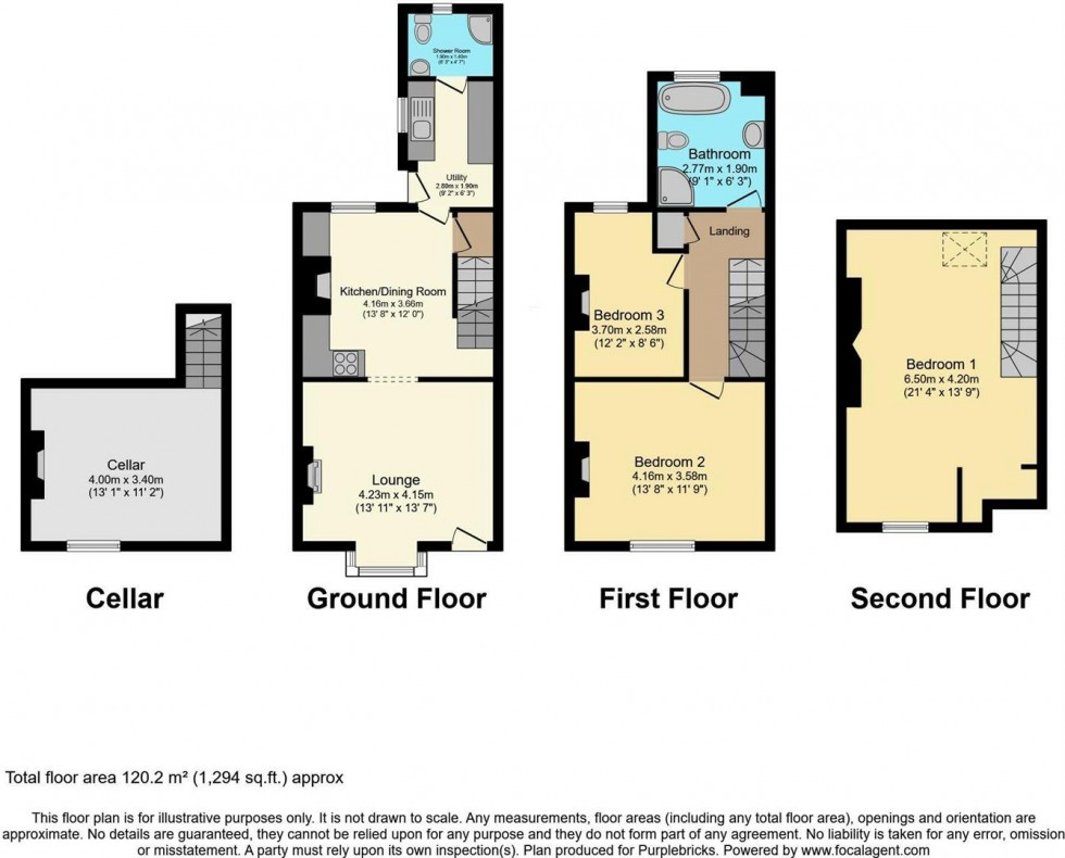Floorplan for London Road, Ditton, Aylesford