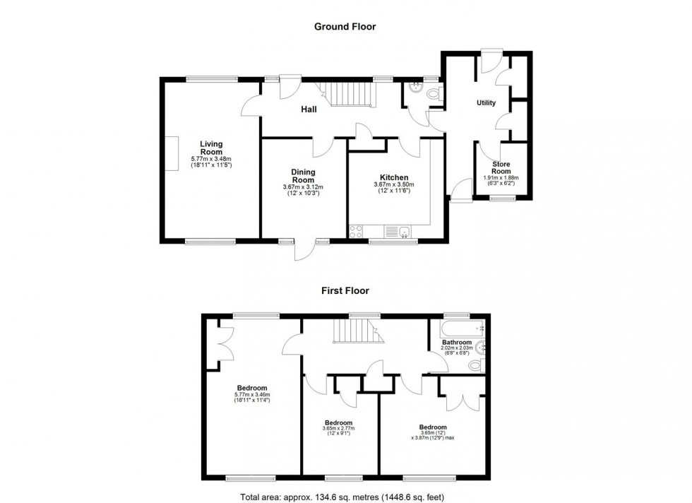 Floorplan for Queen Elizabeth Square, Maidstone