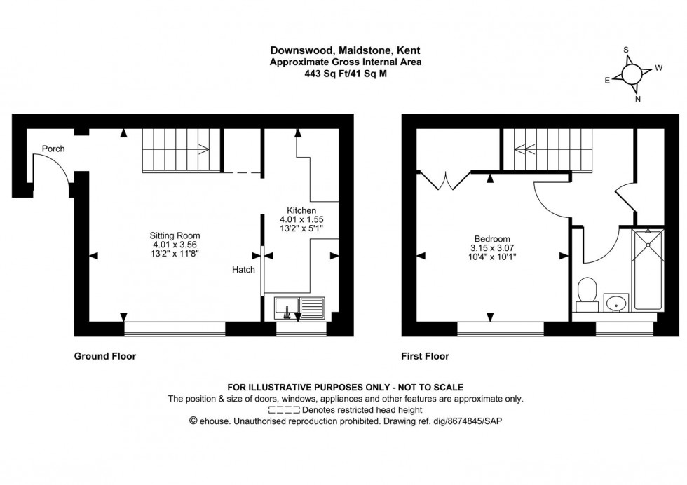 Floorplan for Longham Copse, Downswood, Maidstone