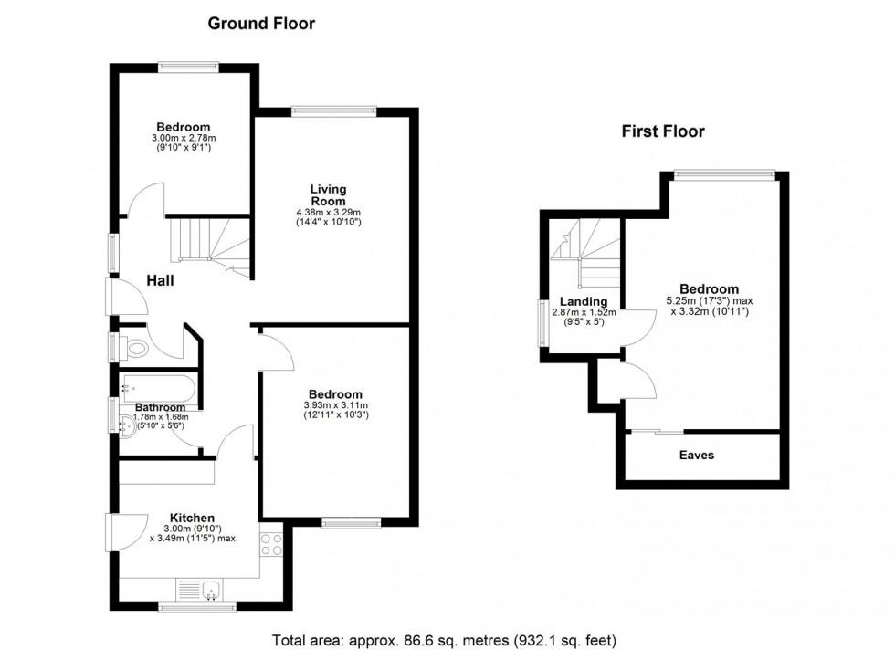 Floorplan for Poplar Grove, Maidstone