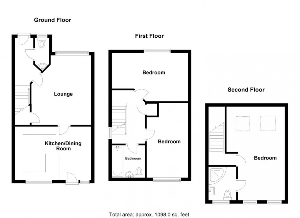 Floorplan for Lacock Gardens, Maidstone