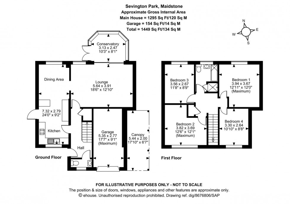 Floorplan for Sevington Park, Maidstone