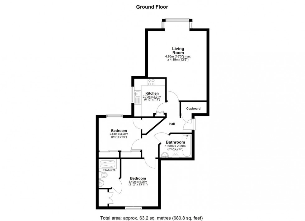 Floorplan for Frigenti Place, Maidstone