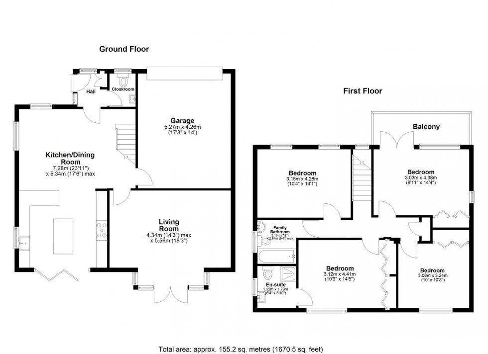 Floorplan for Heathfield Road, Penenden Heath, Maidstone