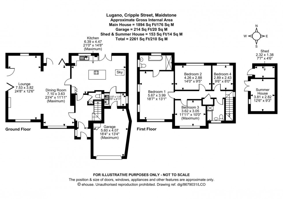 Floorplan for Cripple Street, Maidstone