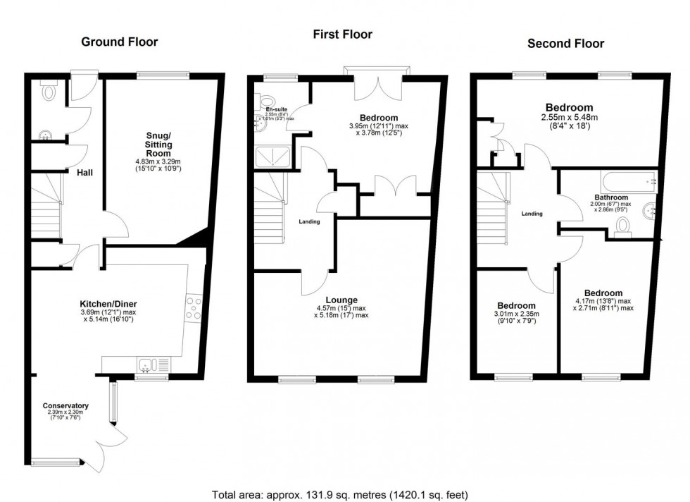 Floorplan for Tarragon Road, Maidstone