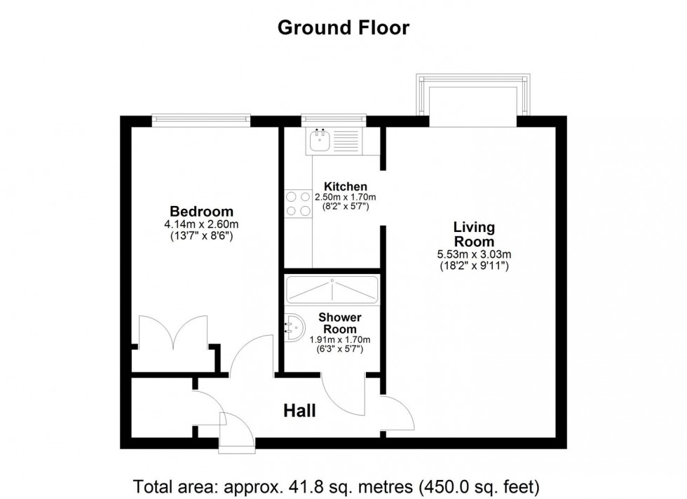 Floorplan for Union Street, Maidstone