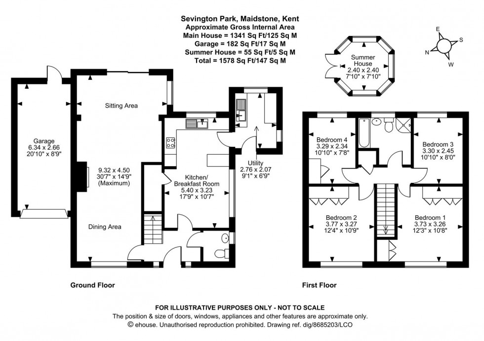 Floorplan for Sevington Park, Maidstone