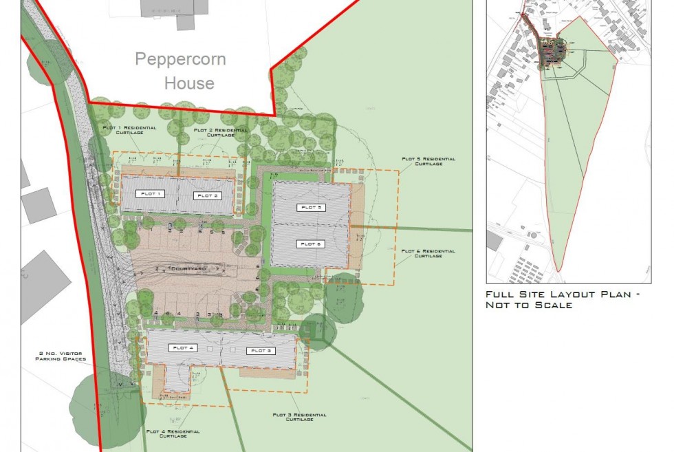 Floorplan for Development opportunity - Class Q Approval for Six Residential Dwellings in Langley