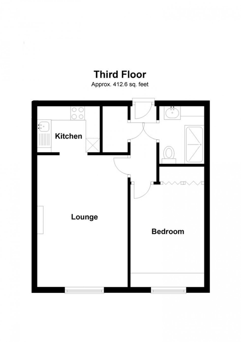 Floorplan for Marsham Street, Maidstone