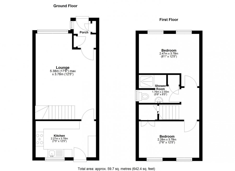 Floorplan for Bargrove Road, Maidstone