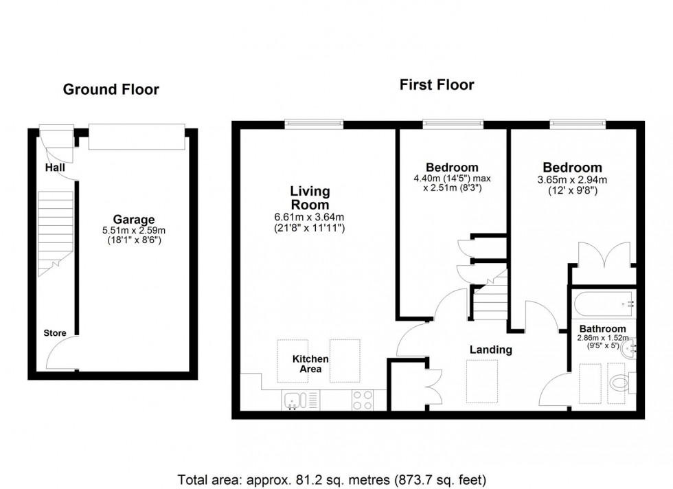 Floorplan for Brampton Field, Ditton