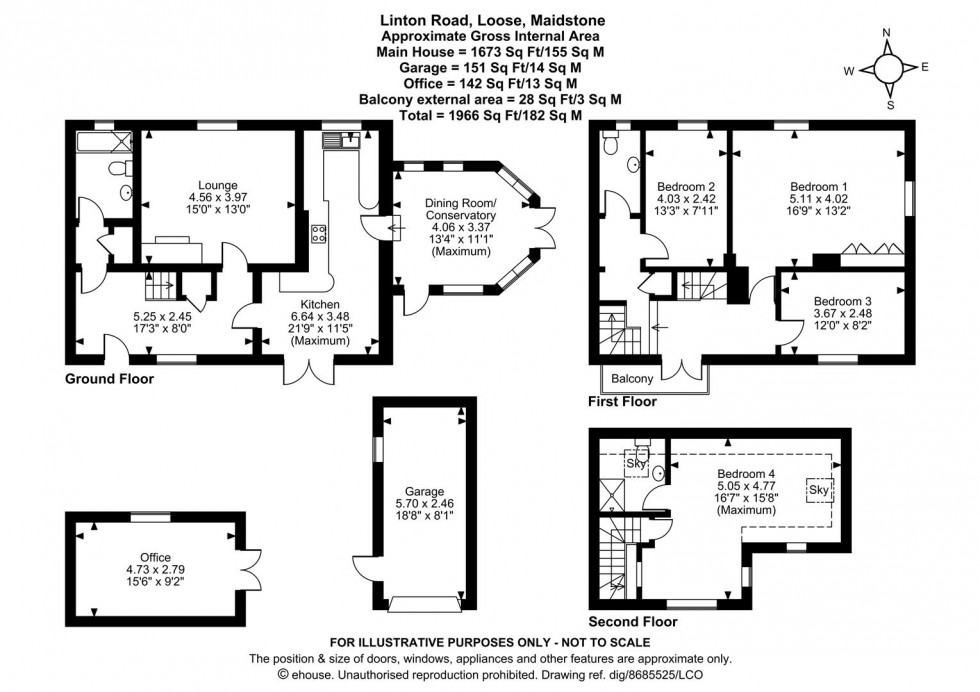 Floorplan for Linton Road, Loose, Maidstone