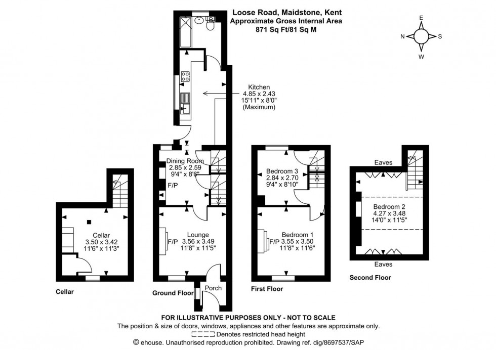 Floorplan for Loose Road, Maidstone
