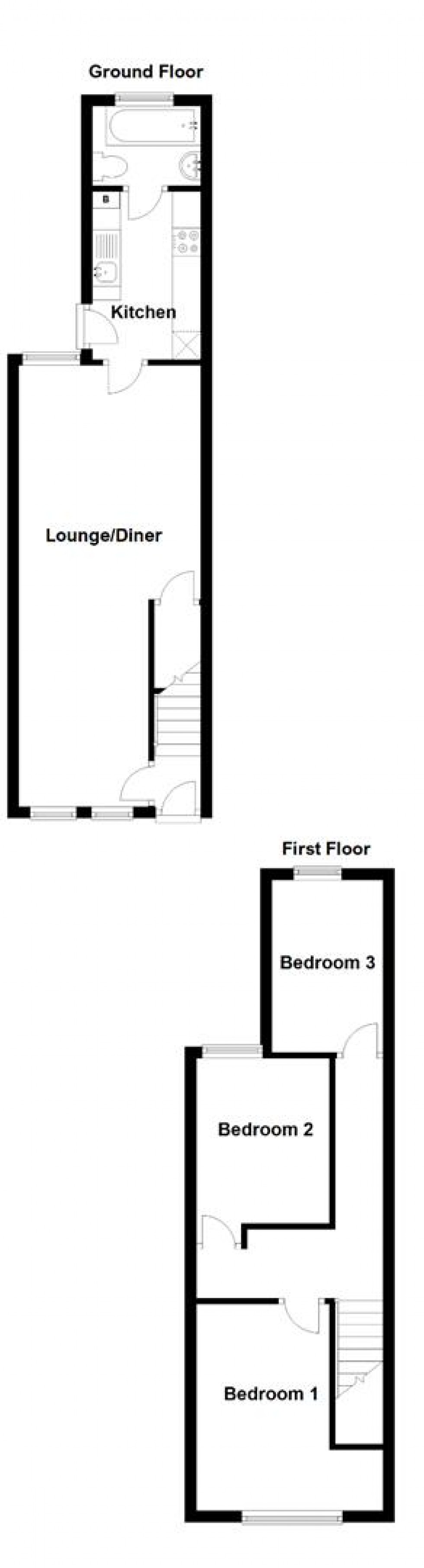 Floorplan for Tonbridge Road, Maidstone