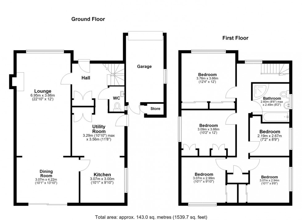 Floorplan for Beverley Road, Maidstone